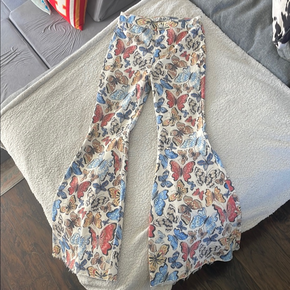 We The Free Multicolor Butterfly